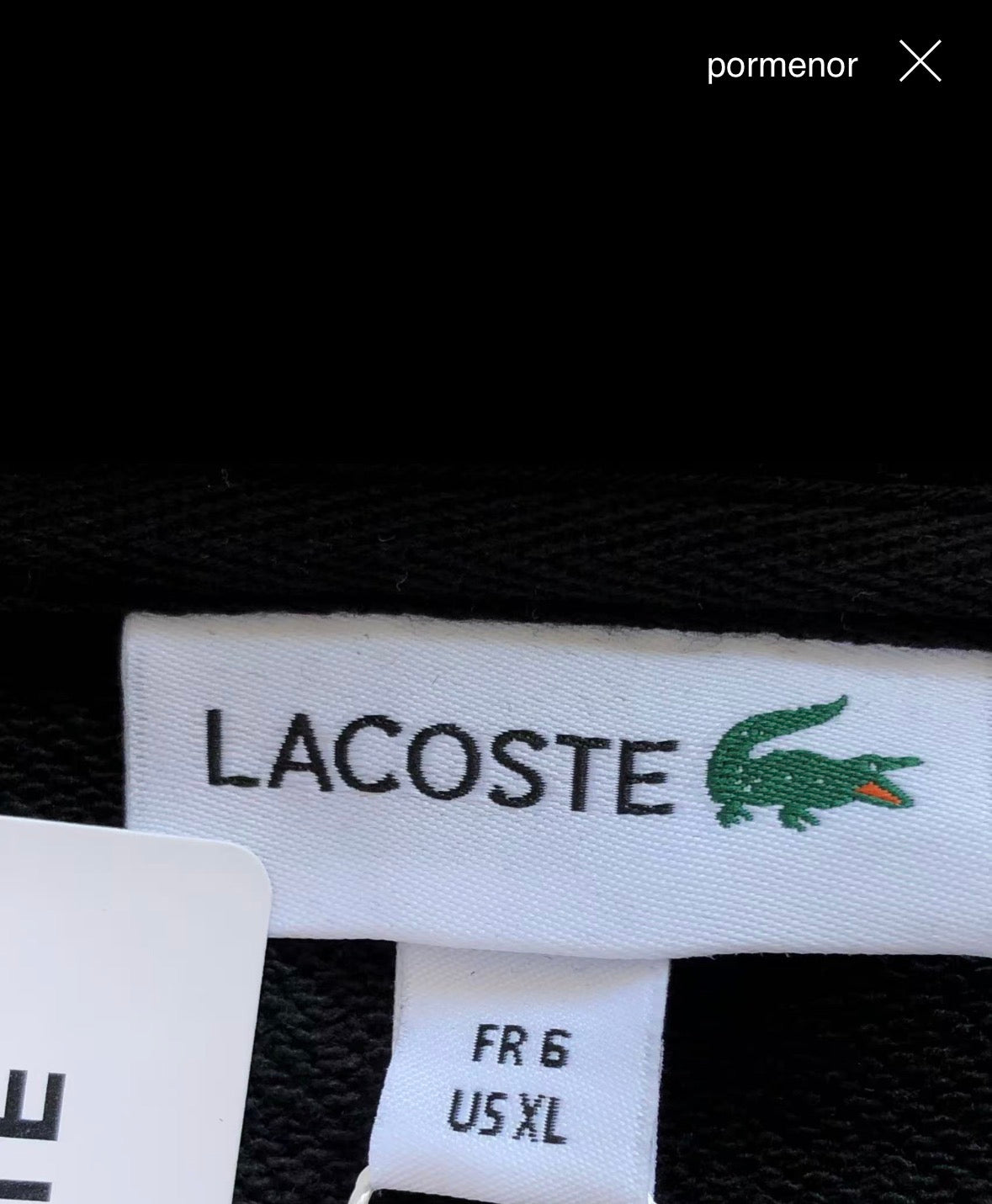 Casaco lacoste