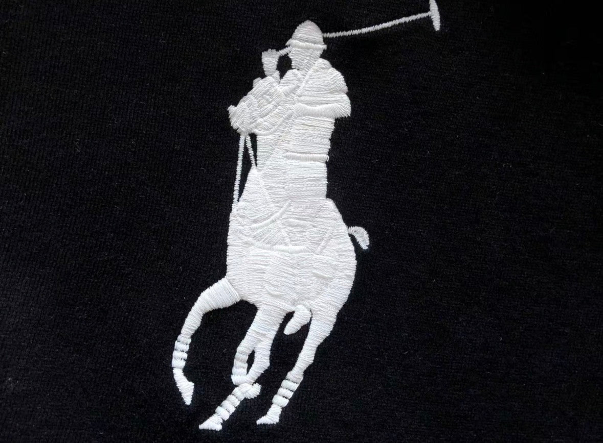 Polo Ralph Lauren Hoodie Full-Zip com Bordado Big Pony
