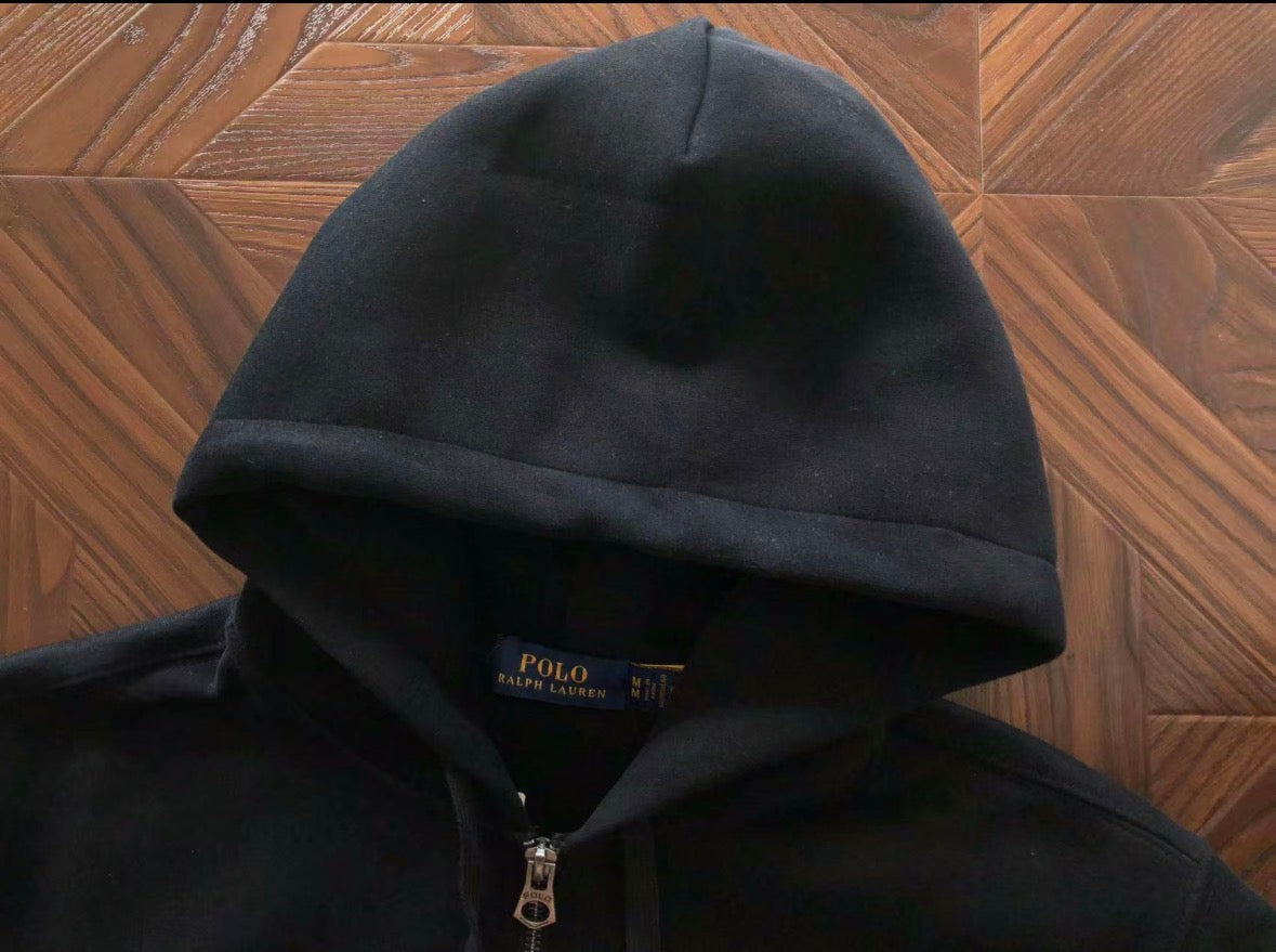 Polo Ralph Lauren Hoodie Full-Zip com Bordado Big Pony