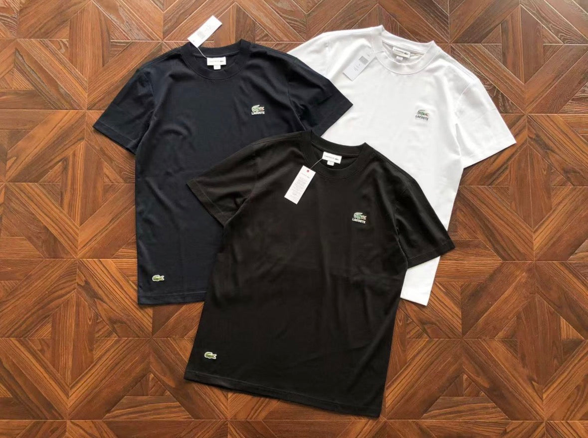 T-shirt Lacoste de Algodão Premium - Essencial