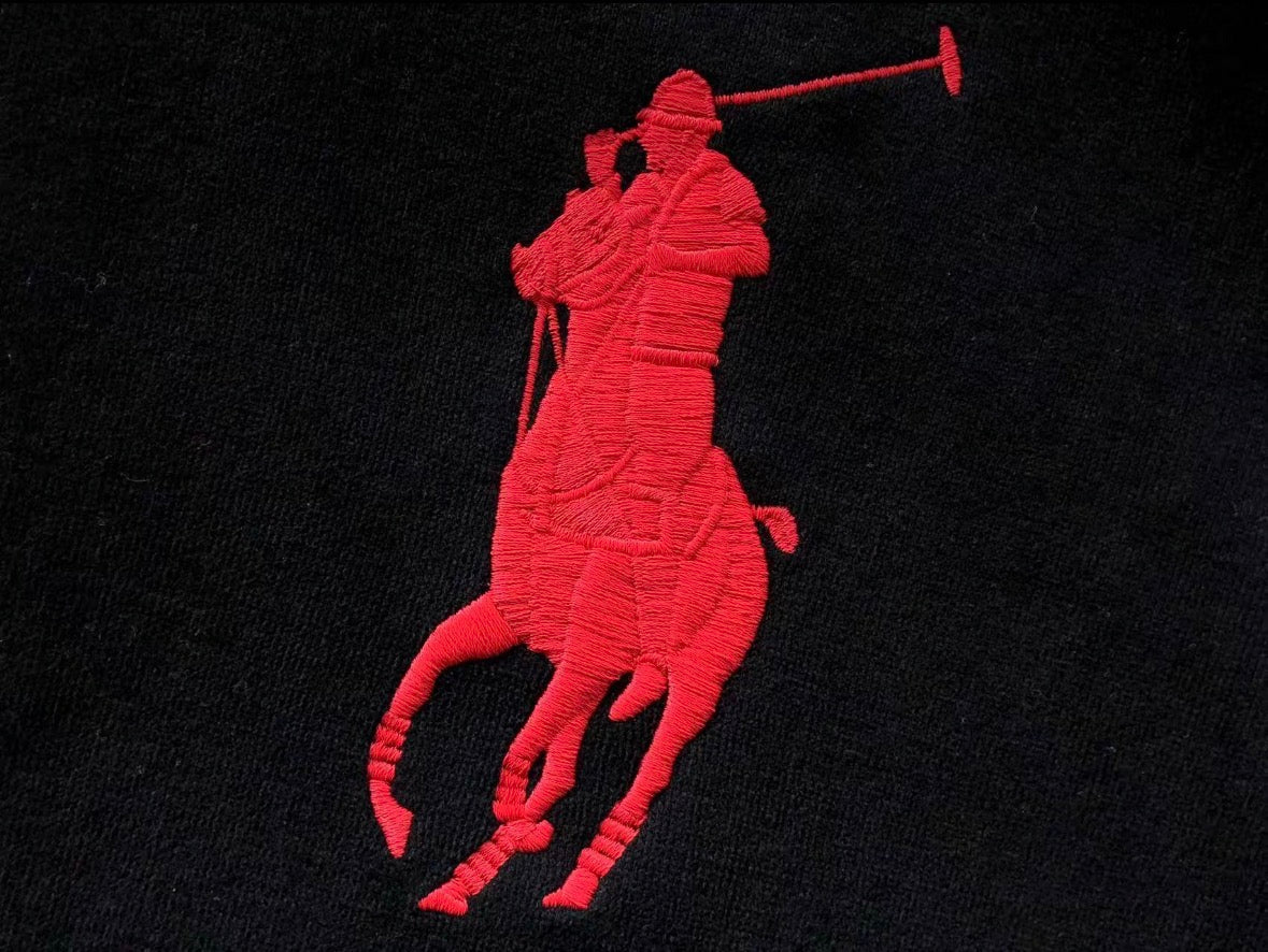 Polo Ralph Lauren Hoodie Full-Zip com Bordado Big Pony