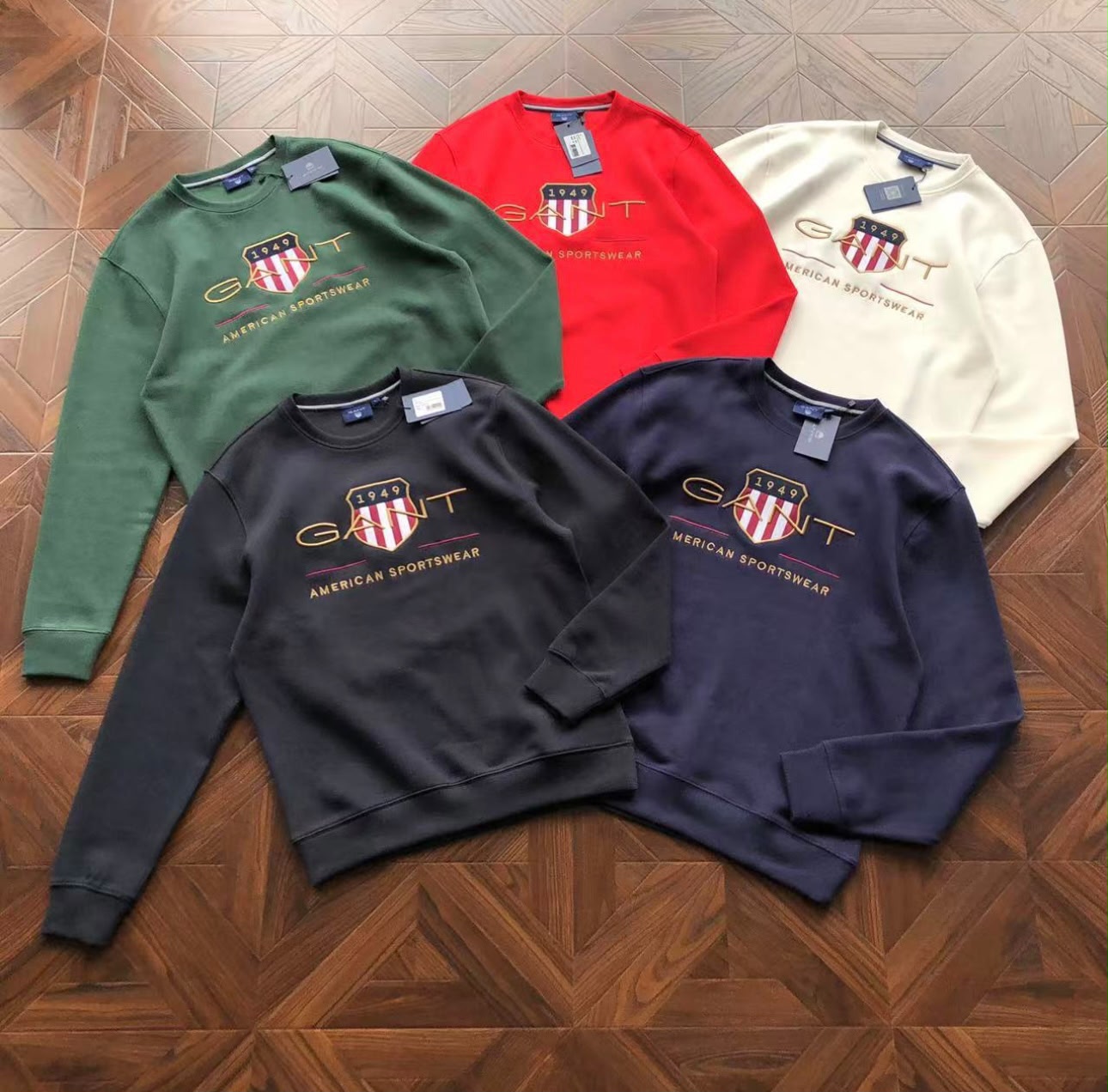 Sweatshirt GANT American Sportswear – 5 Cores